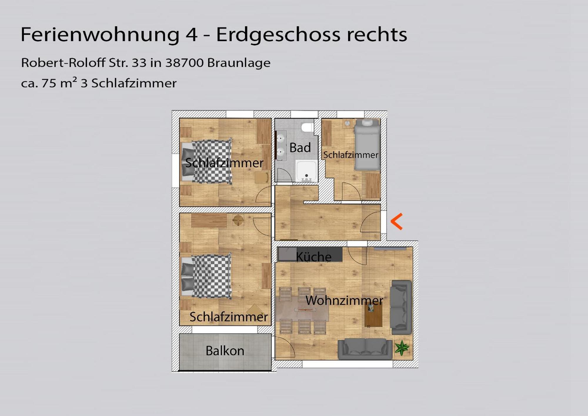 Auszeit-Im-Harz Haus 3 Wohnung 4 Braunlage Buitenkant foto
